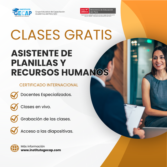 Asistente de Planilla y Recursos Humanos