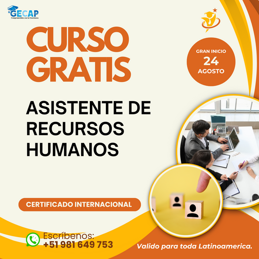 🧾 Curso Online: Asistente de Recursos Humanos
