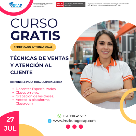 💼 Técnicas De Ventas Y Atención Al Cliente