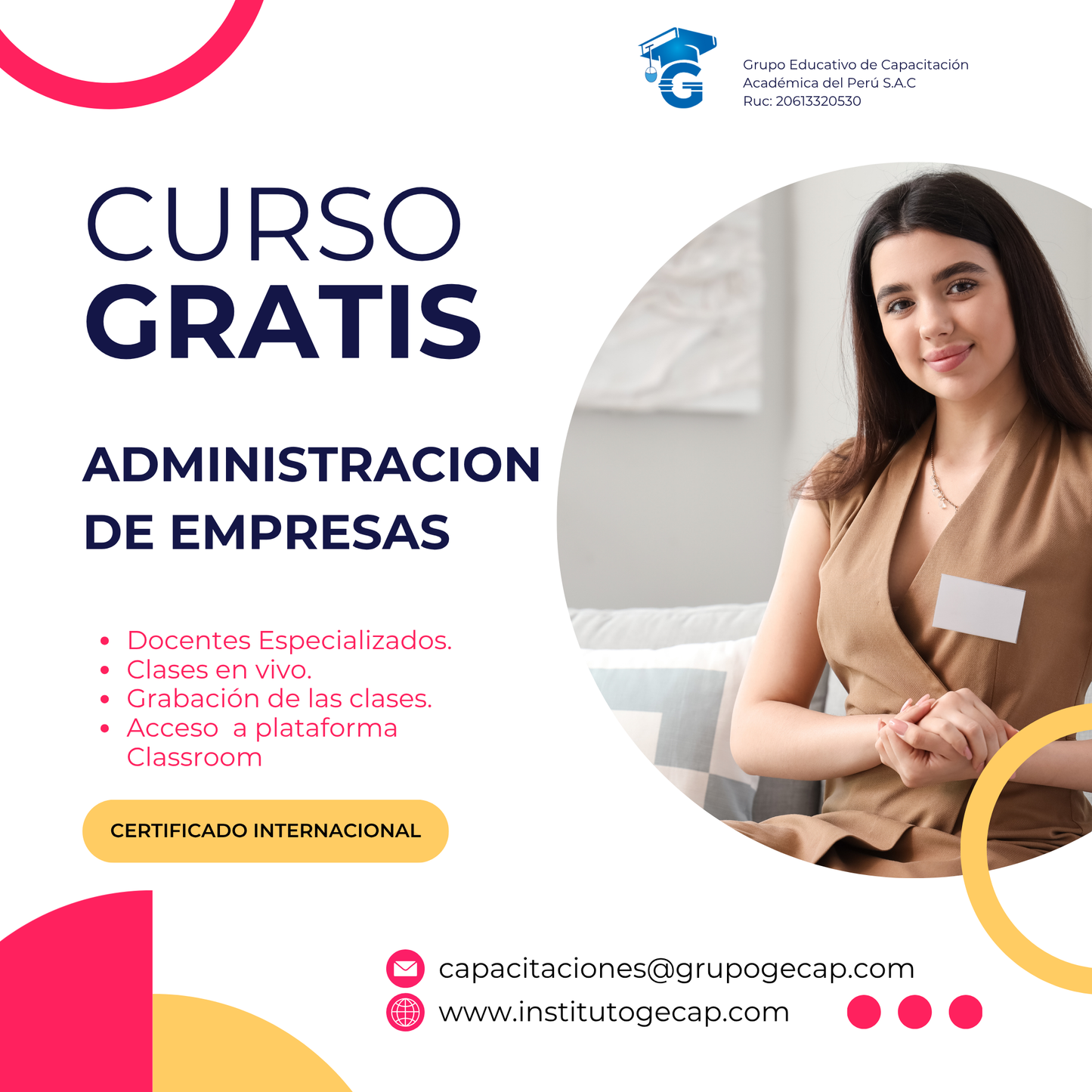 Curso Gratis: Administración de empresas