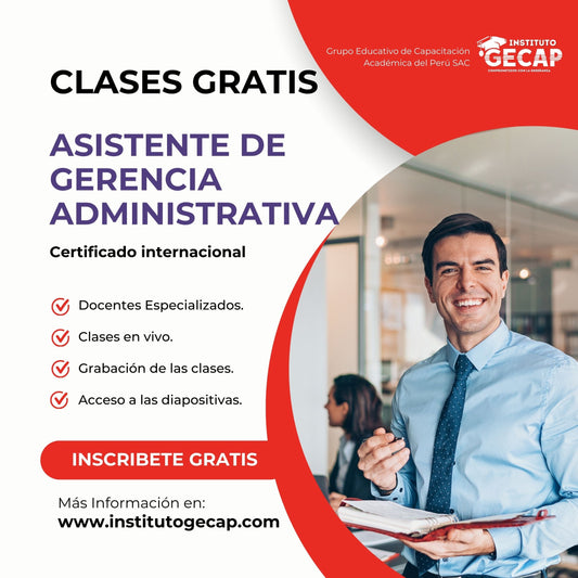 🏢 Curso de Asistente de Gerencia Administrativa