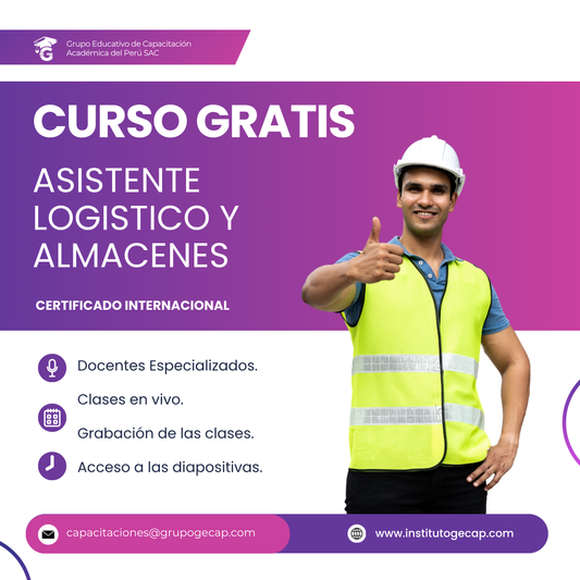 Curso Gratis: Asistente Logístico y Almacenes