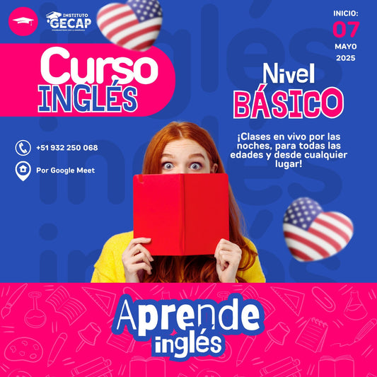 Estudia ingles facil y rápido en GECAP