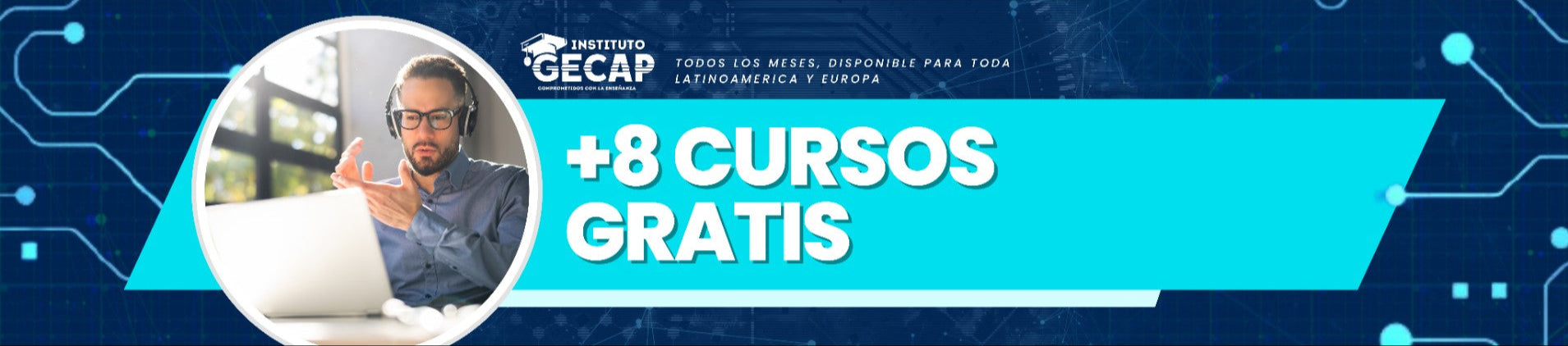 Descubre GECAP, cursos online gratuitos