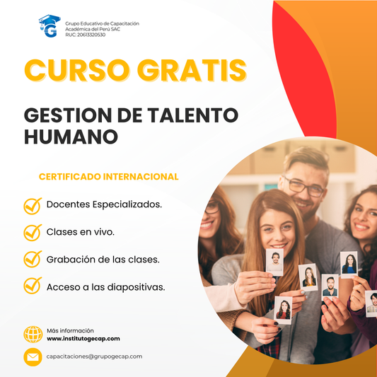 Curso Gratis: Gestión de Talento Humano