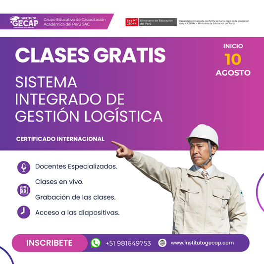 🚛 Curso Gratuito de Sistema Integrado de Gestión Logística – ¡Domina el flujo de materiales y abastecimiento empresarial!